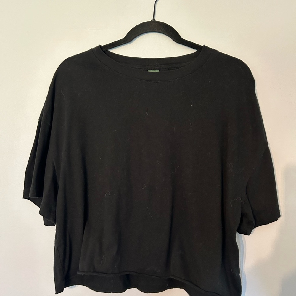 Black Crop Top